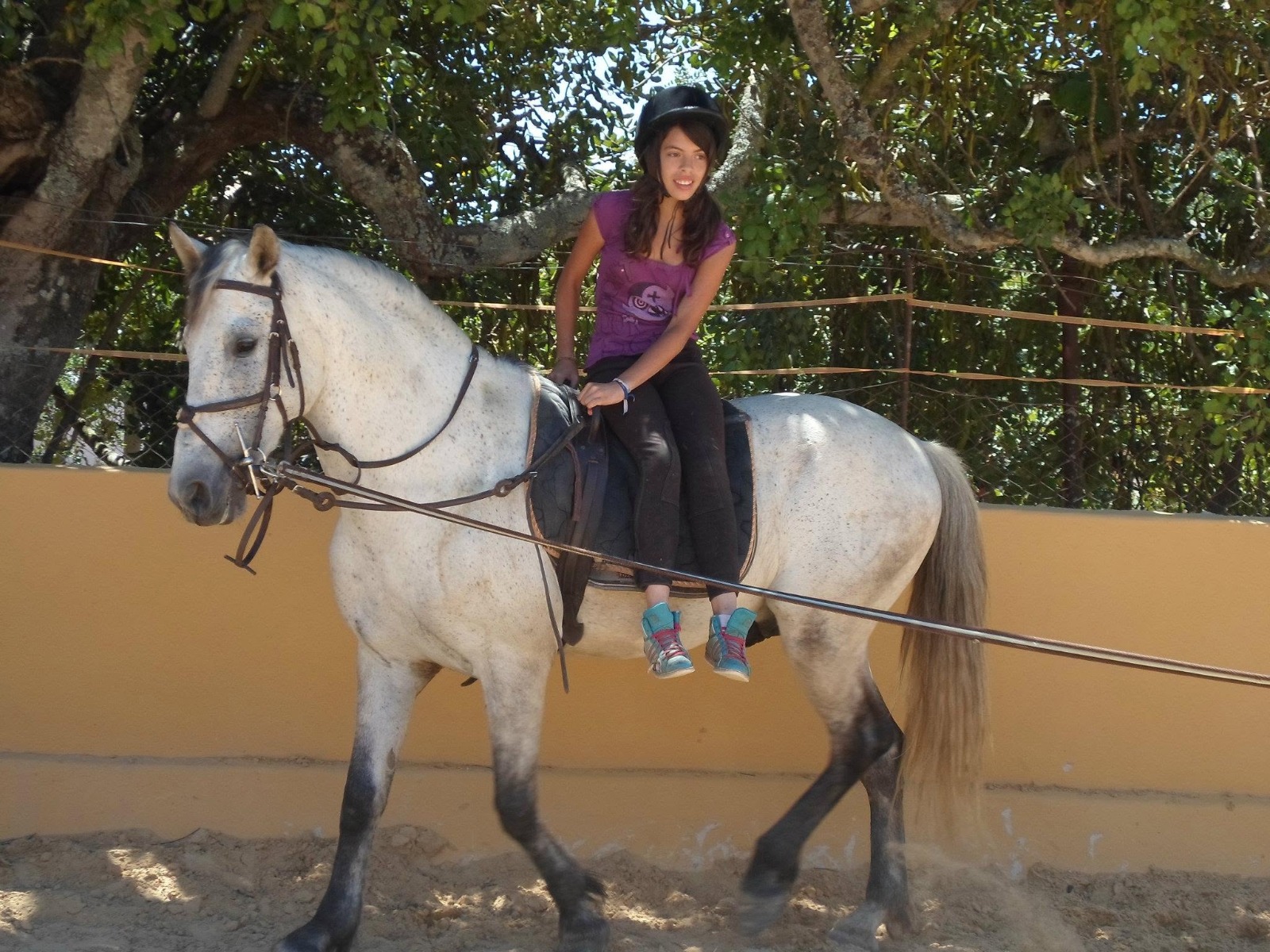 Passeio a cavalo no Centro Hípico Santa Maria, Algarve