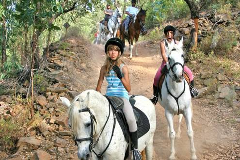 Passeio a cavalo no Centro Hípico Santa Maria, Algarve